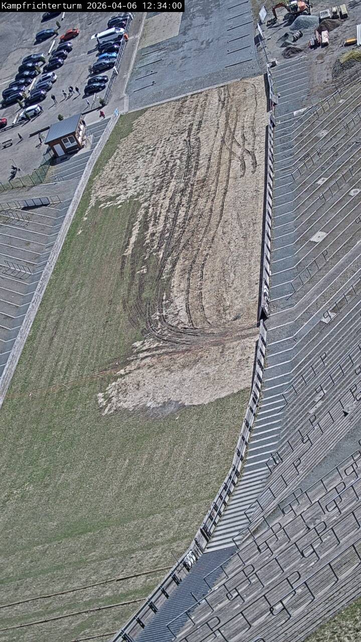 Archiv Foto Webcam Willingen: Auslauf Mühlenkopfschanze