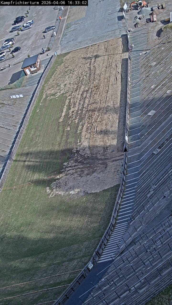 Archiv Foto Webcam Willingen: Auslauf Mühlenkopfschanze