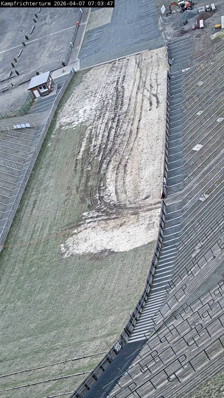 Archiv Foto Webcam Willingen: Auslauf Mühlenkopfschanze