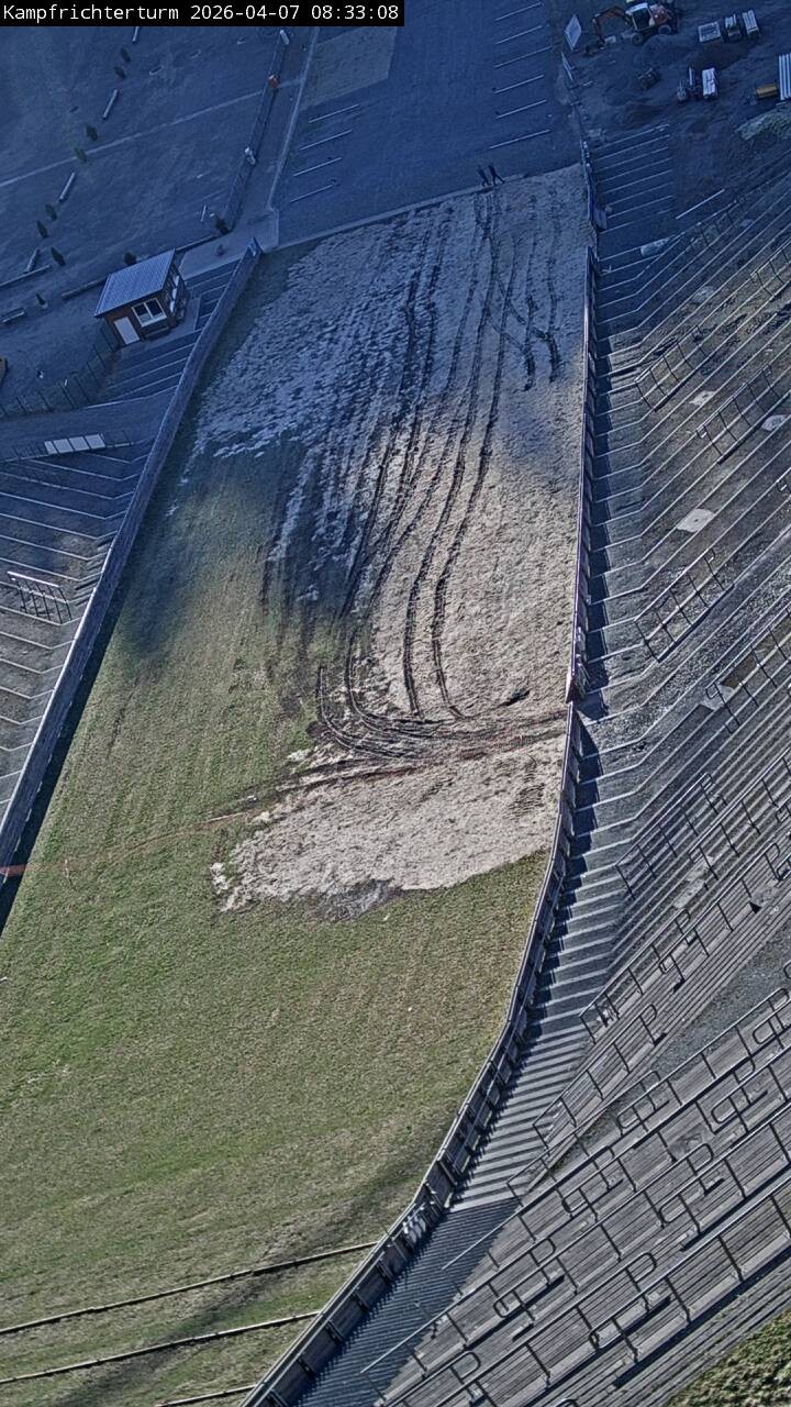 Archiv Foto Webcam Willingen: Auslauf Mühlenkopfschanze