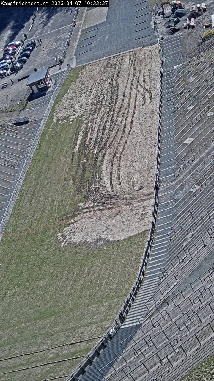 Archiv Foto Webcam Willingen: Auslauf Mühlenkopfschanze