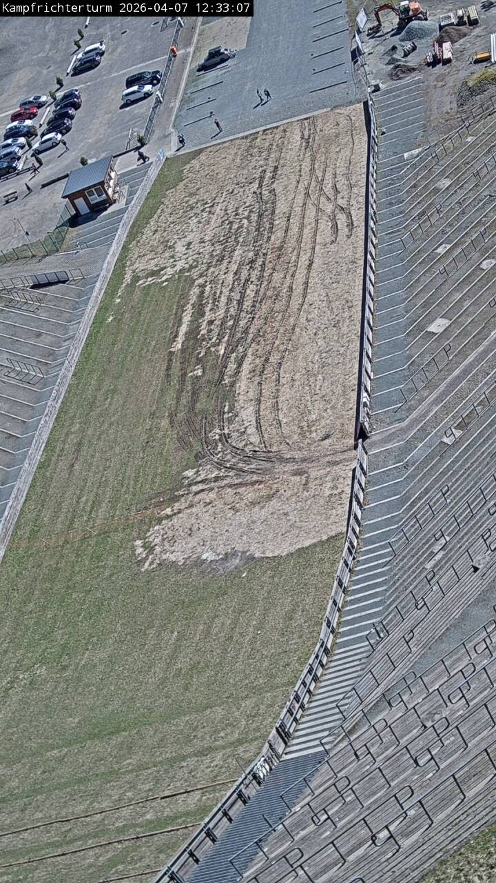 Archiv Foto Webcam Willingen: Auslauf Mühlenkopfschanze