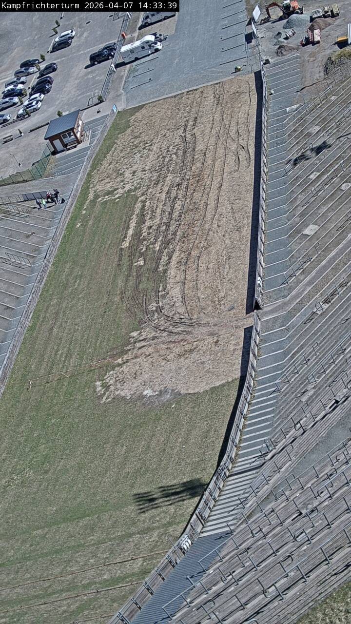 Archiv Foto Webcam Willingen: Auslauf Mühlenkopfschanze