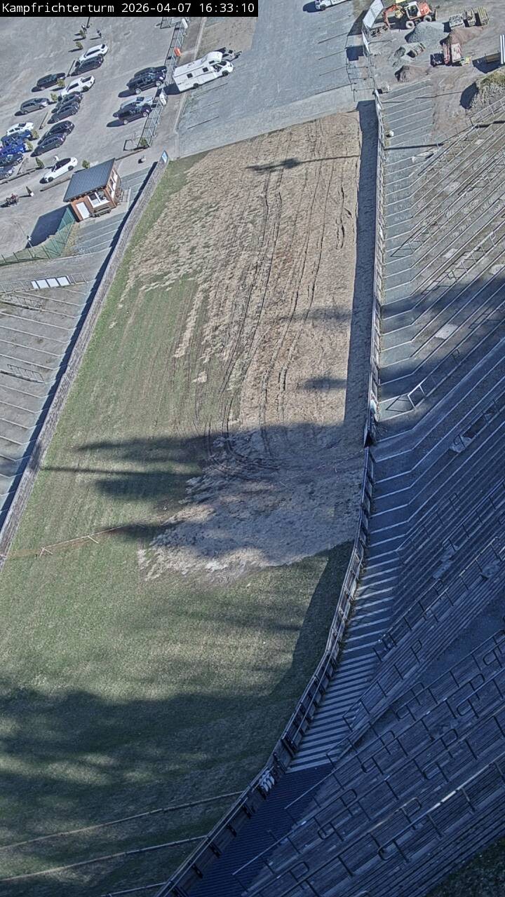 Archiv Foto Webcam Willingen: Auslauf Mühlenkopfschanze