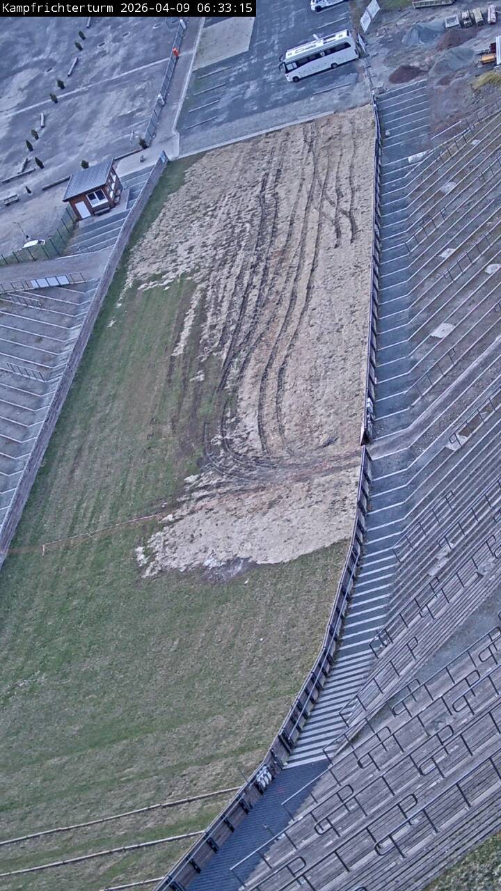 Archiv Foto Webcam Willingen: Auslauf Mühlenkopfschanze