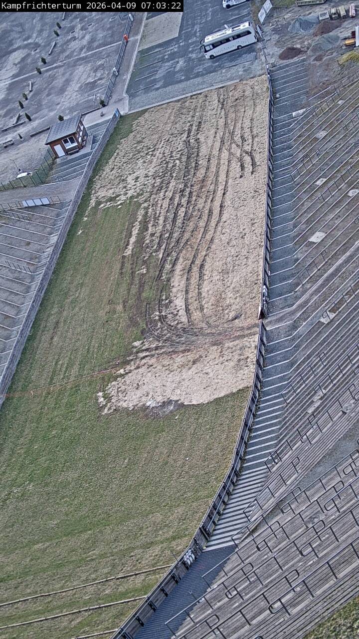 Archiv Foto Webcam Willingen: Auslauf Mühlenkopfschanze