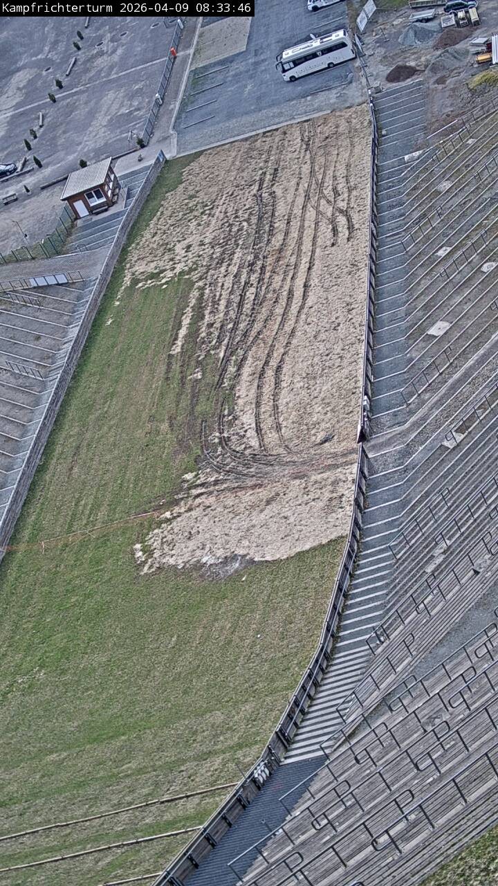 Archiv Foto Webcam Willingen: Auslauf Mühlenkopfschanze