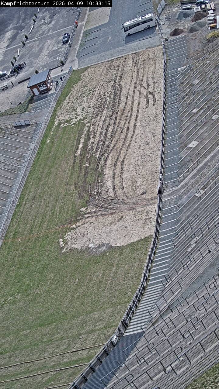 Archiv Foto Webcam Willingen: Auslauf Mühlenkopfschanze