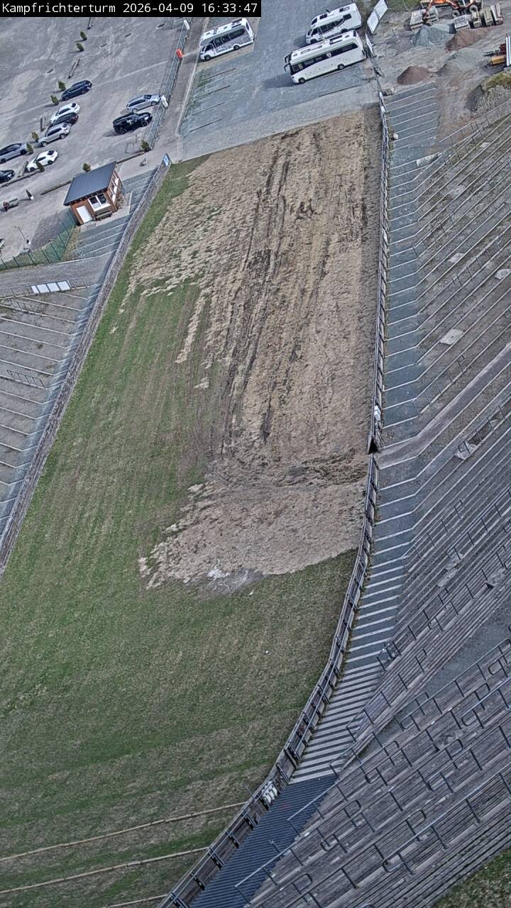 Archiv Foto Webcam Willingen: Auslauf Mühlenkopfschanze