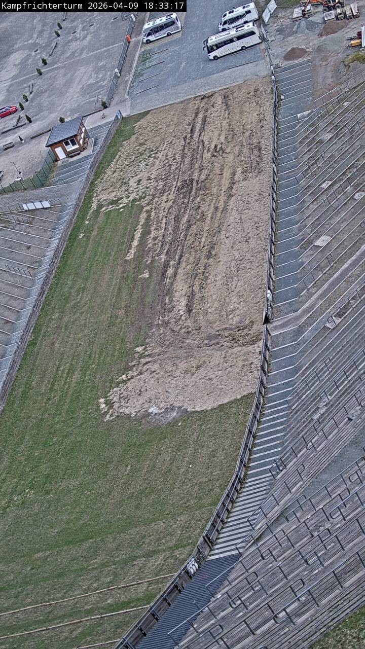 Archiv Foto Webcam Willingen: Auslauf Mühlenkopfschanze