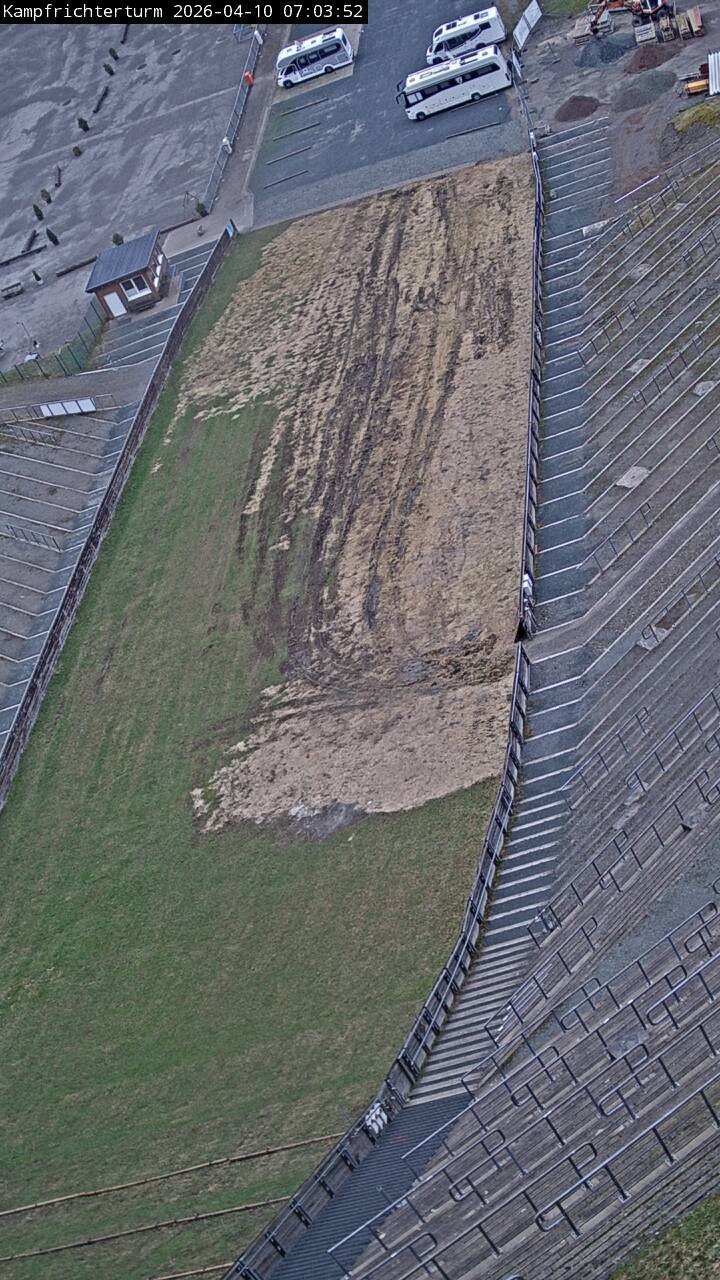 Archiv Foto Webcam Willingen: Auslauf Mühlenkopfschanze