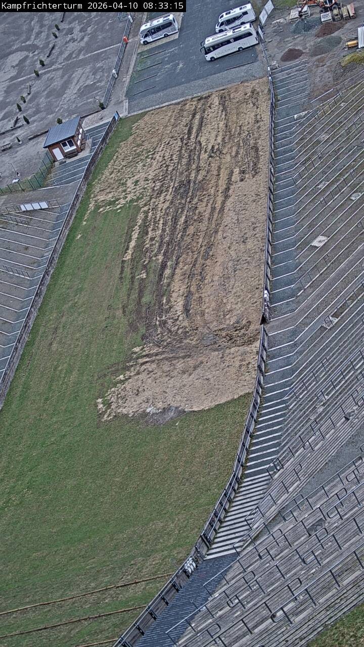 Archiv Foto Webcam Willingen: Auslauf Mühlenkopfschanze