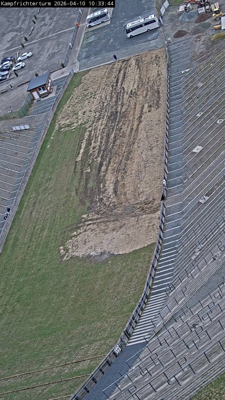 Archiv Foto Webcam Willingen: Auslauf Mühlenkopfschanze