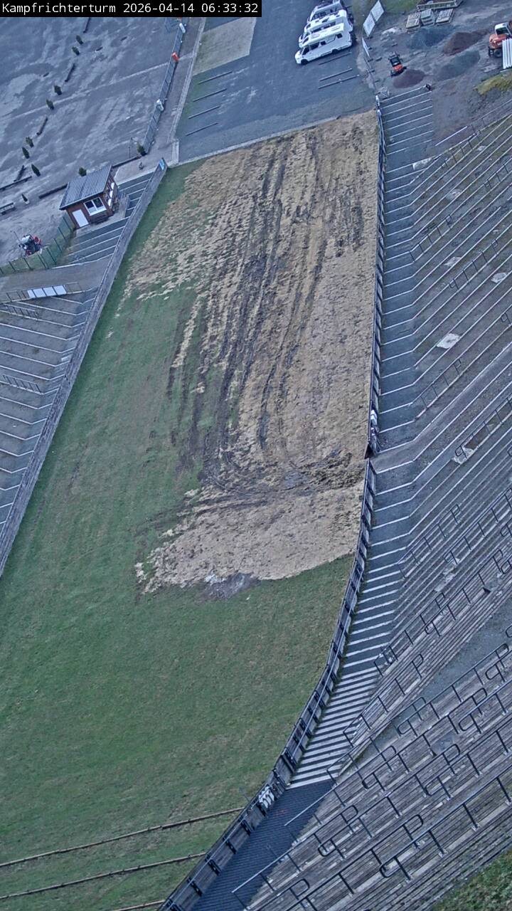 Archiv Foto Webcam Willingen: Auslauf Mühlenkopfschanze