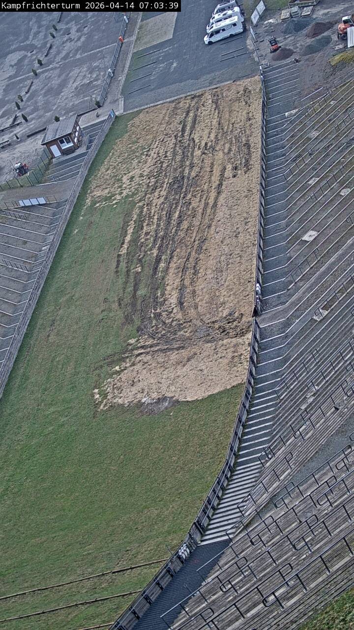 Archiv Foto Webcam Willingen: Auslauf Mühlenkopfschanze