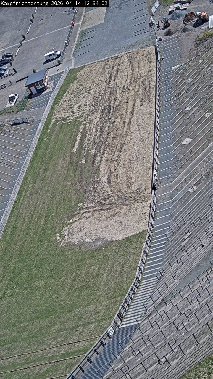 Archiv Foto Webcam Willingen: Auslauf Mühlenkopfschanze