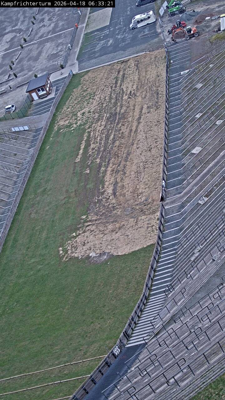 Archiv Foto Webcam Willingen: Auslauf Mühlenkopfschanze