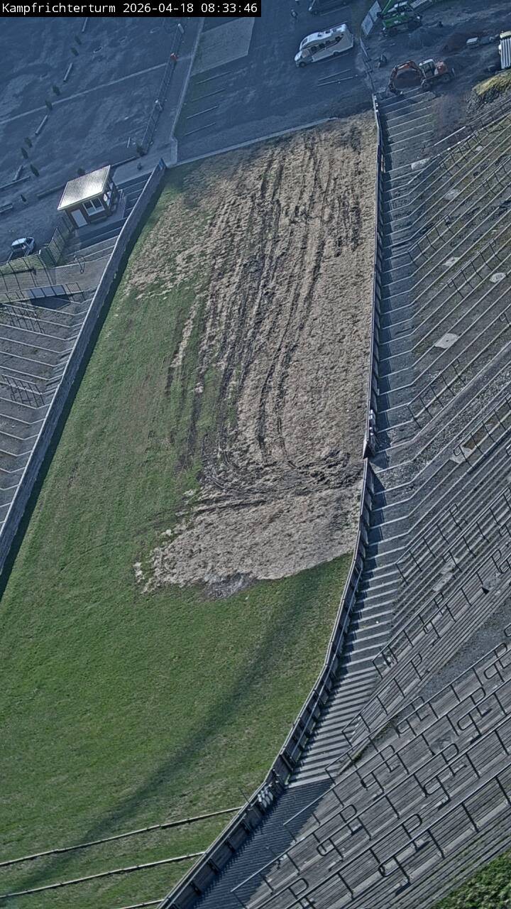 Archiv Foto Webcam Willingen: Auslauf Mühlenkopfschanze