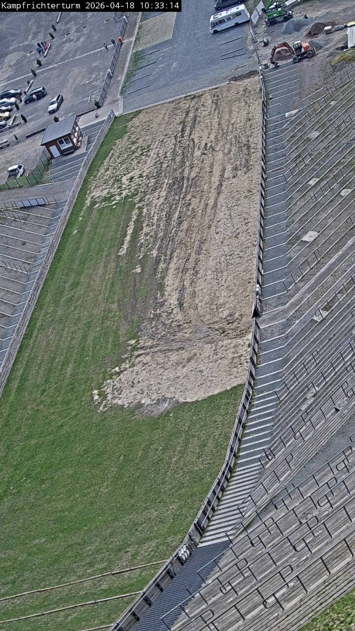 Archiv Foto Webcam Willingen: Auslauf Mühlenkopfschanze