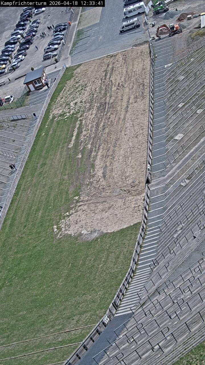 Archiv Foto Webcam Willingen: Auslauf Mühlenkopfschanze