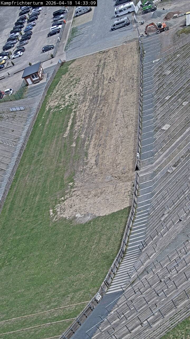 Archiv Foto Webcam Willingen: Auslauf Mühlenkopfschanze