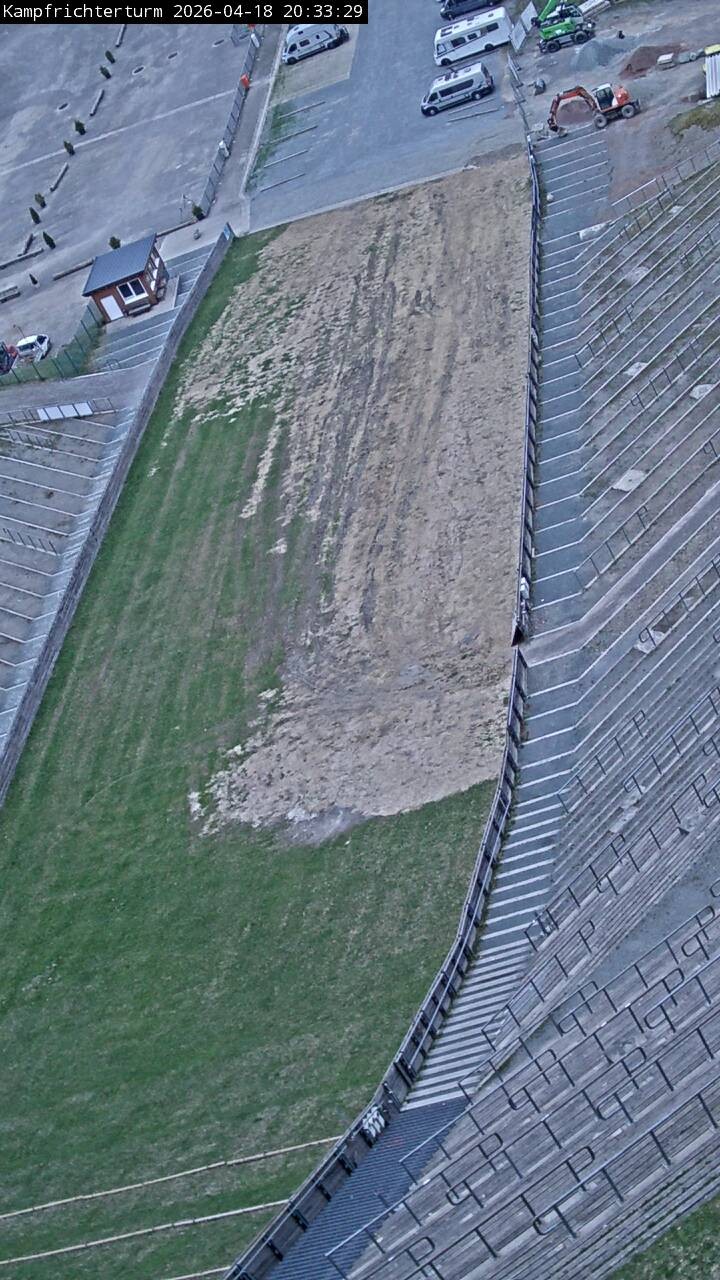 Archiv Foto Webcam Willingen: Auslauf Mühlenkopfschanze