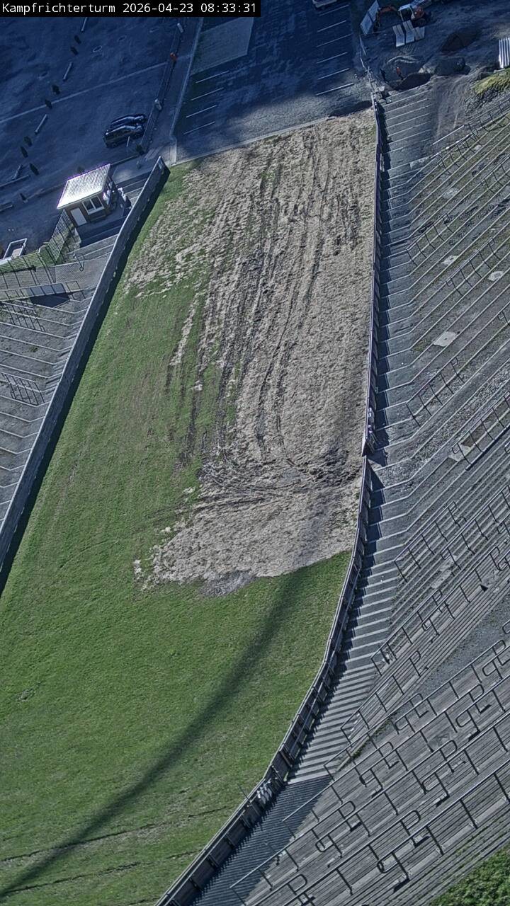 Archiv Foto Webcam Willingen: Auslauf Mühlenkopfschanze