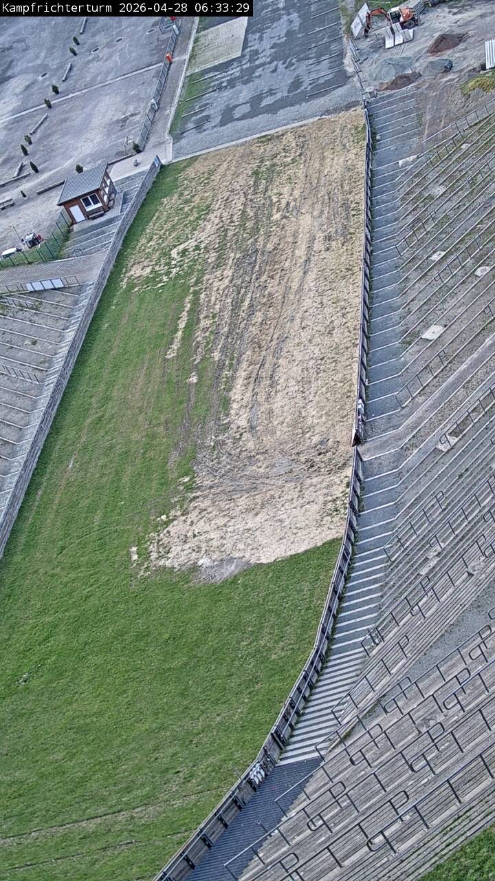 Archiv Foto Webcam Willingen: Auslauf Mühlenkopfschanze