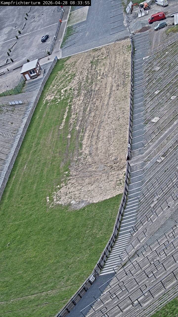 Archiv Foto Webcam Willingen: Auslauf Mühlenkopfschanze