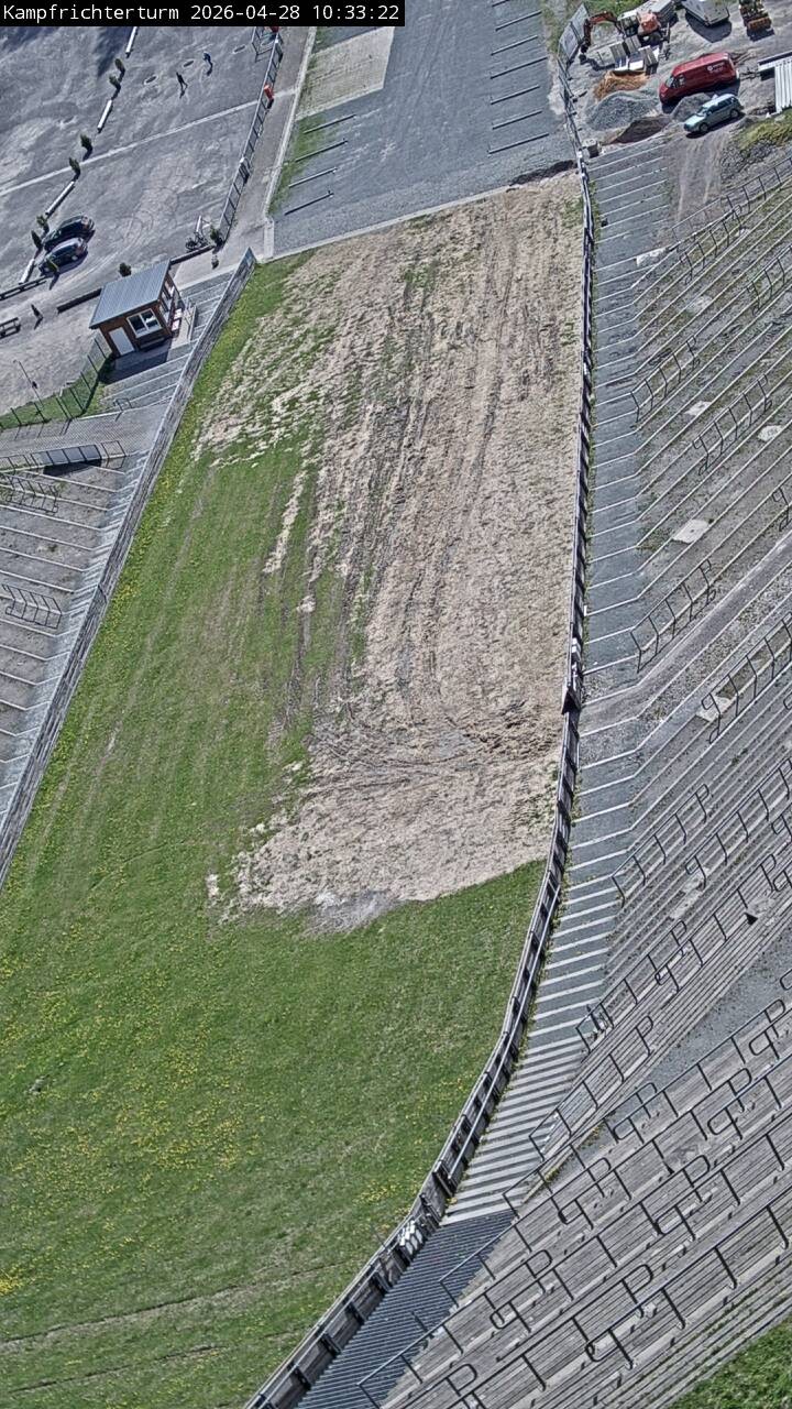 Archiv Foto Webcam Willingen: Auslauf Mühlenkopfschanze