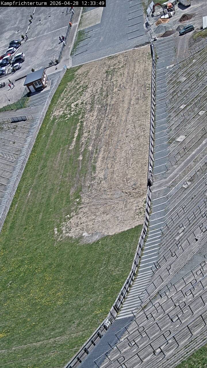 Archiv Foto Webcam Willingen: Auslauf Mühlenkopfschanze