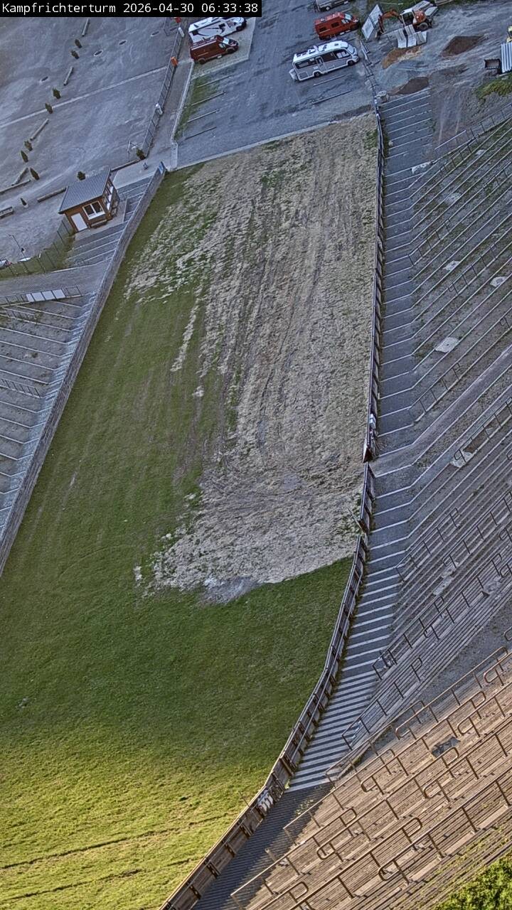 Archiv Foto Webcam Willingen: Auslauf Mühlenkopfschanze