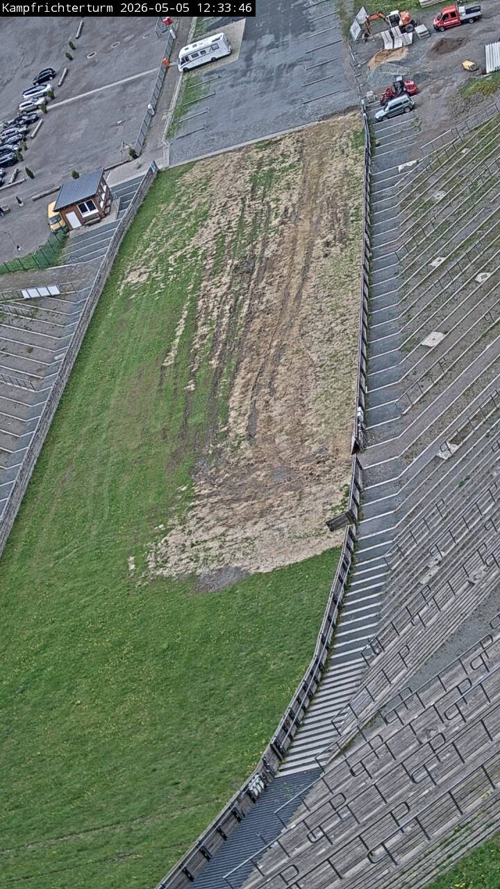 Archived image Webcam Willingen - View Mühlenkopfschanze Jury Tower