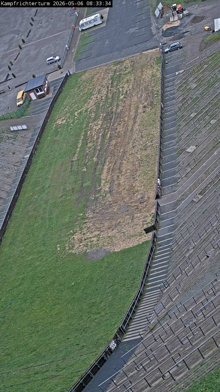 Archived image Webcam Willingen - View Mühlenkopfschanze Jury Tower