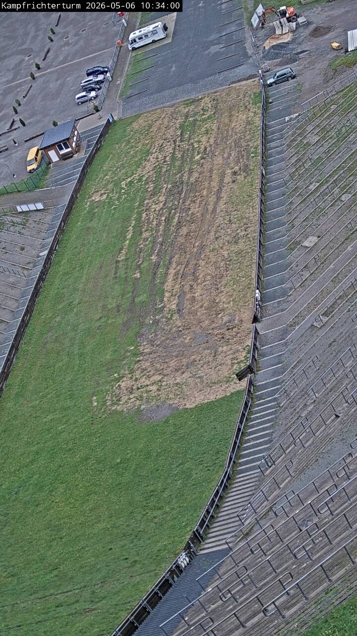 Archived image Webcam Willingen - View Mühlenkopfschanze Jury Tower