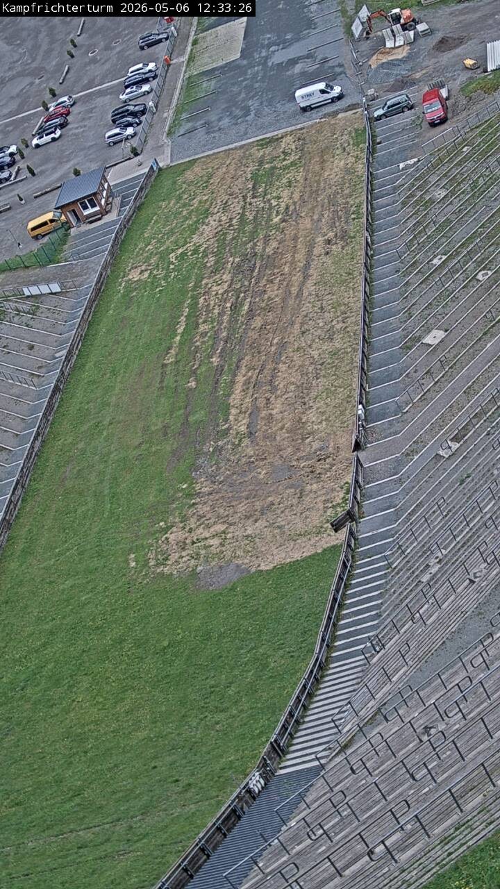 Archived image Webcam Willingen - View Mühlenkopfschanze Jury Tower