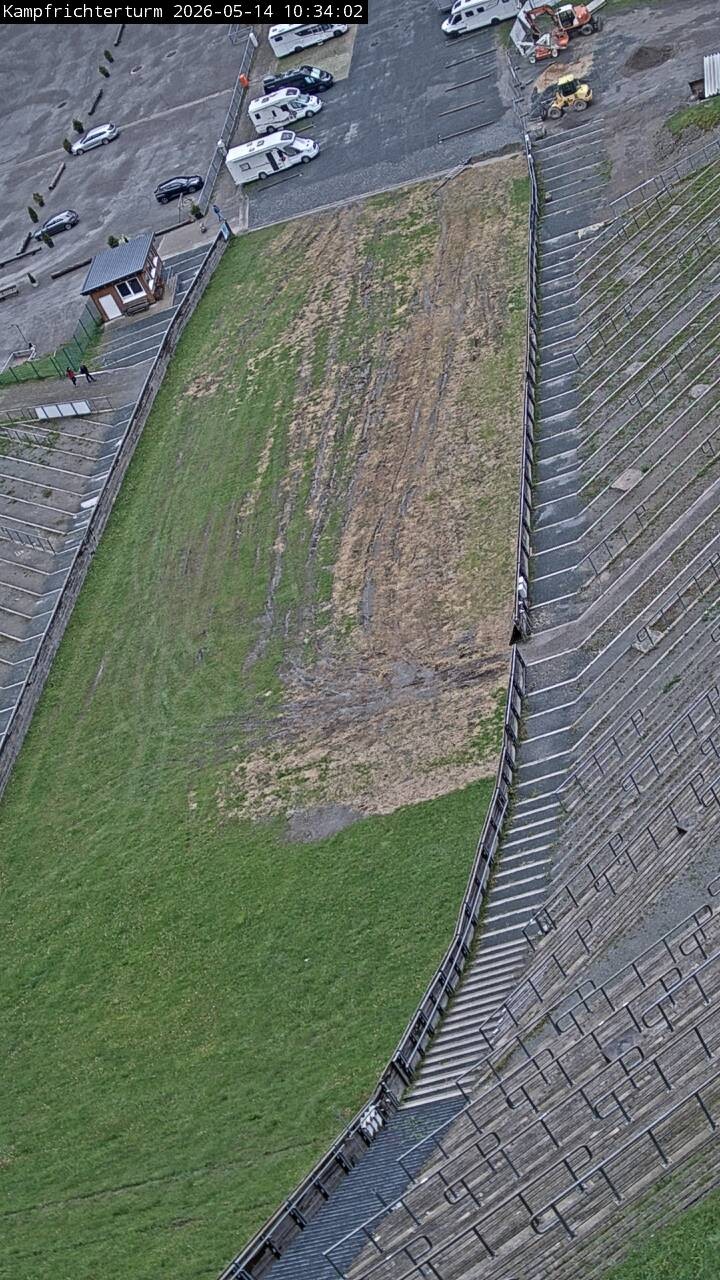 Archiv Foto Webcam Willingen: Auslauf Mühlenkopfschanze