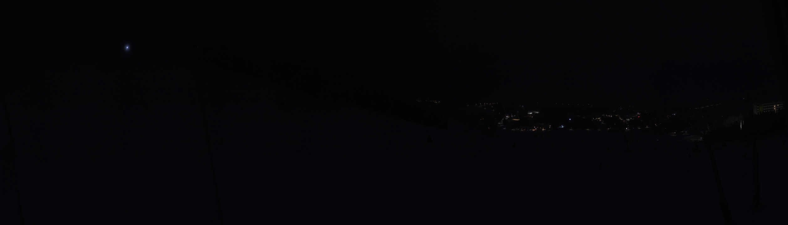 Archiv Foto Webcam Oberwiesenthal - Blick auf Skihang und Ort