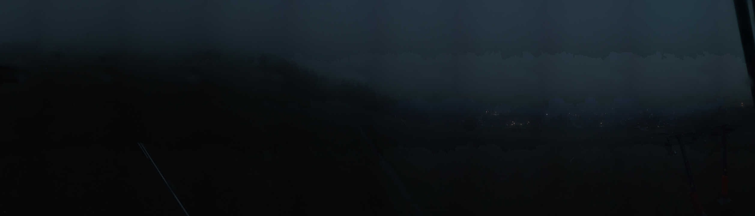 Archiv Foto Webcam Oberwiesenthal - Blick auf Skihang und Ort