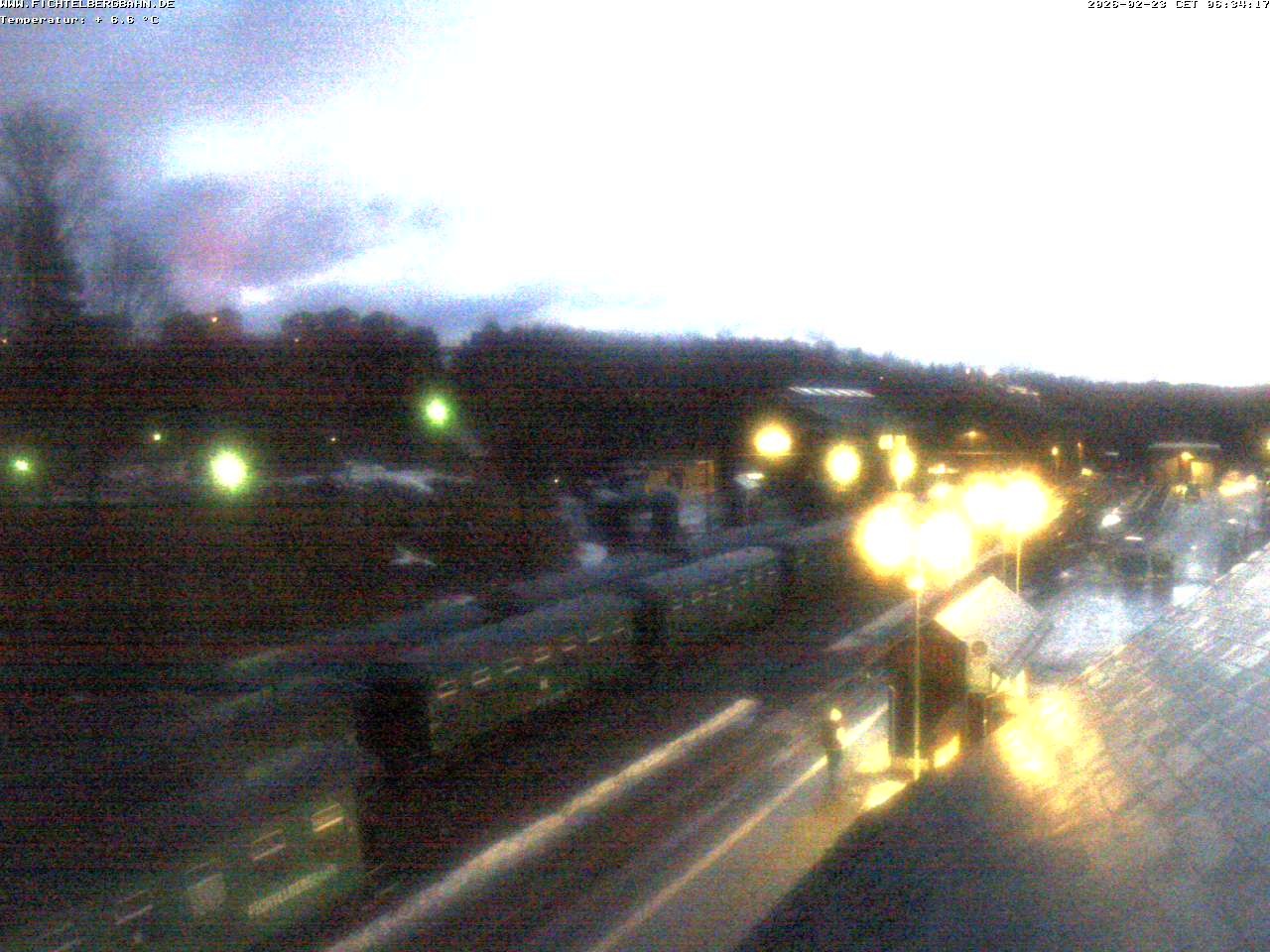 Archiv Foto Webcam Oberwiesenthal Bahnhof