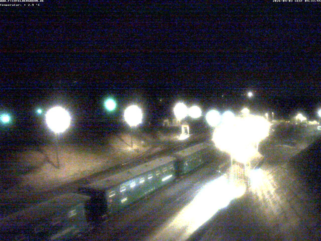 Archiv Foto Webcam Oberwiesenthal Bahnhof