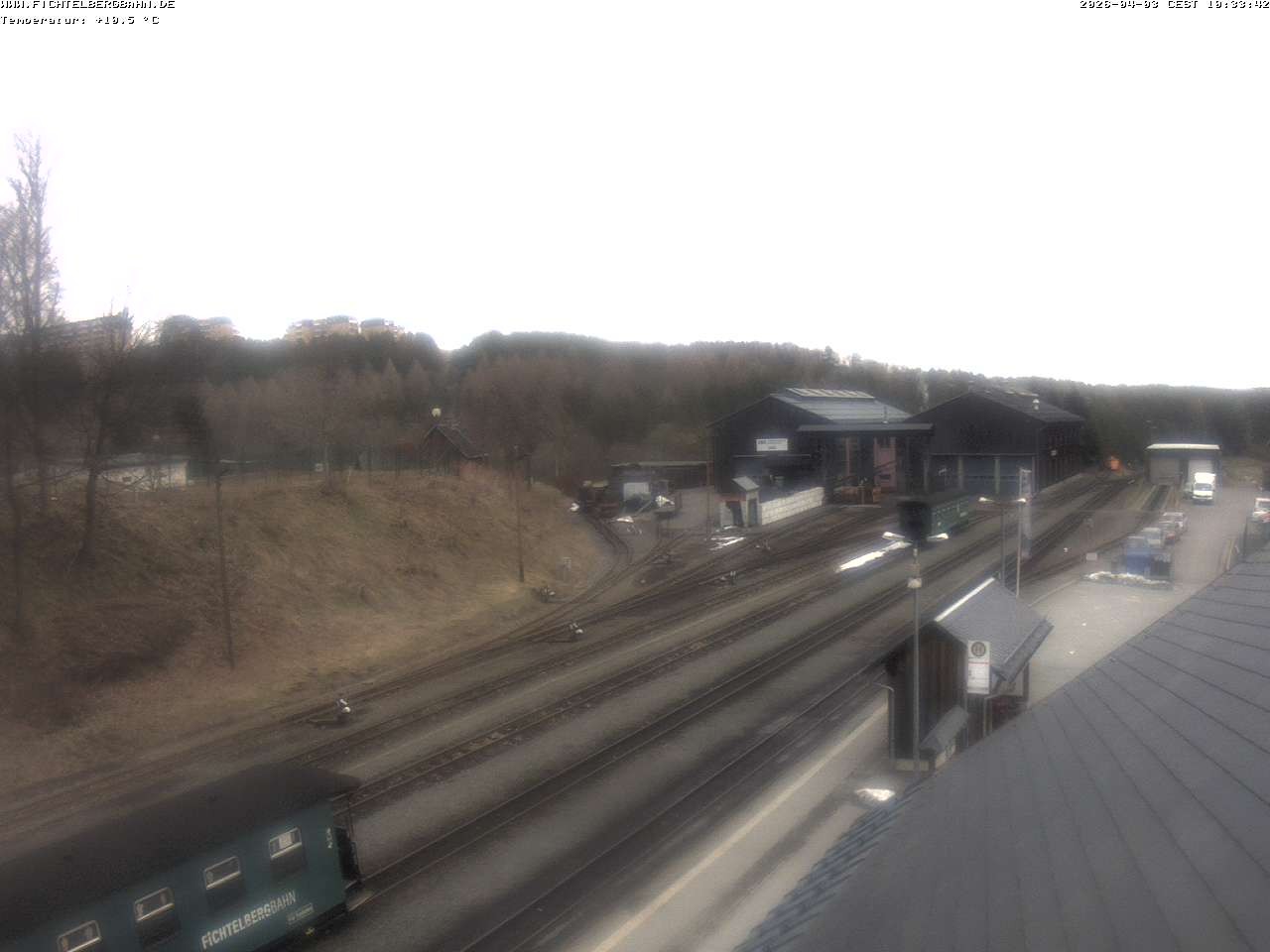 Archiv Foto Webcam Oberwiesenthal Bahnhof