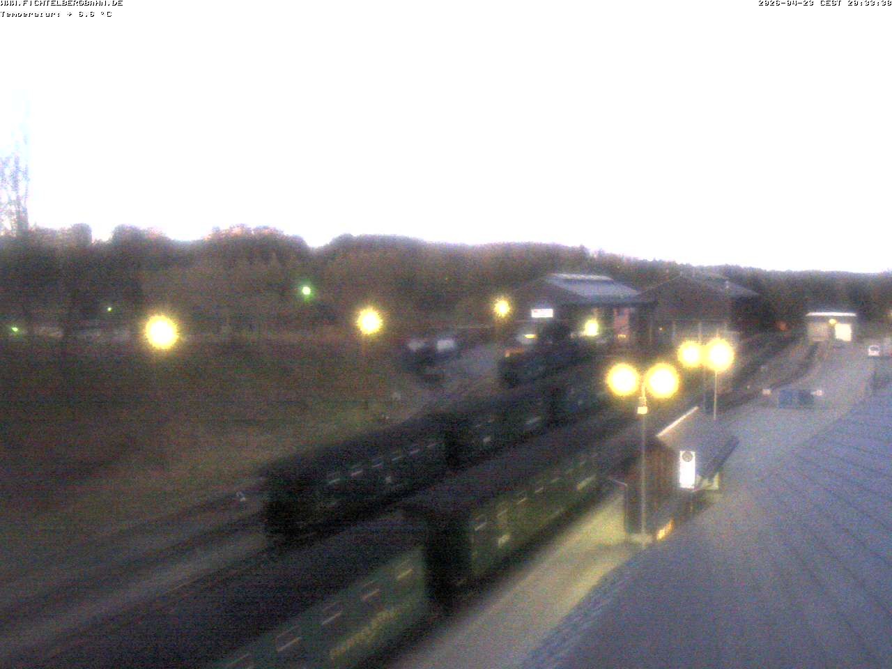 Archiv Foto Webcam Oberwiesenthal Bahnhof