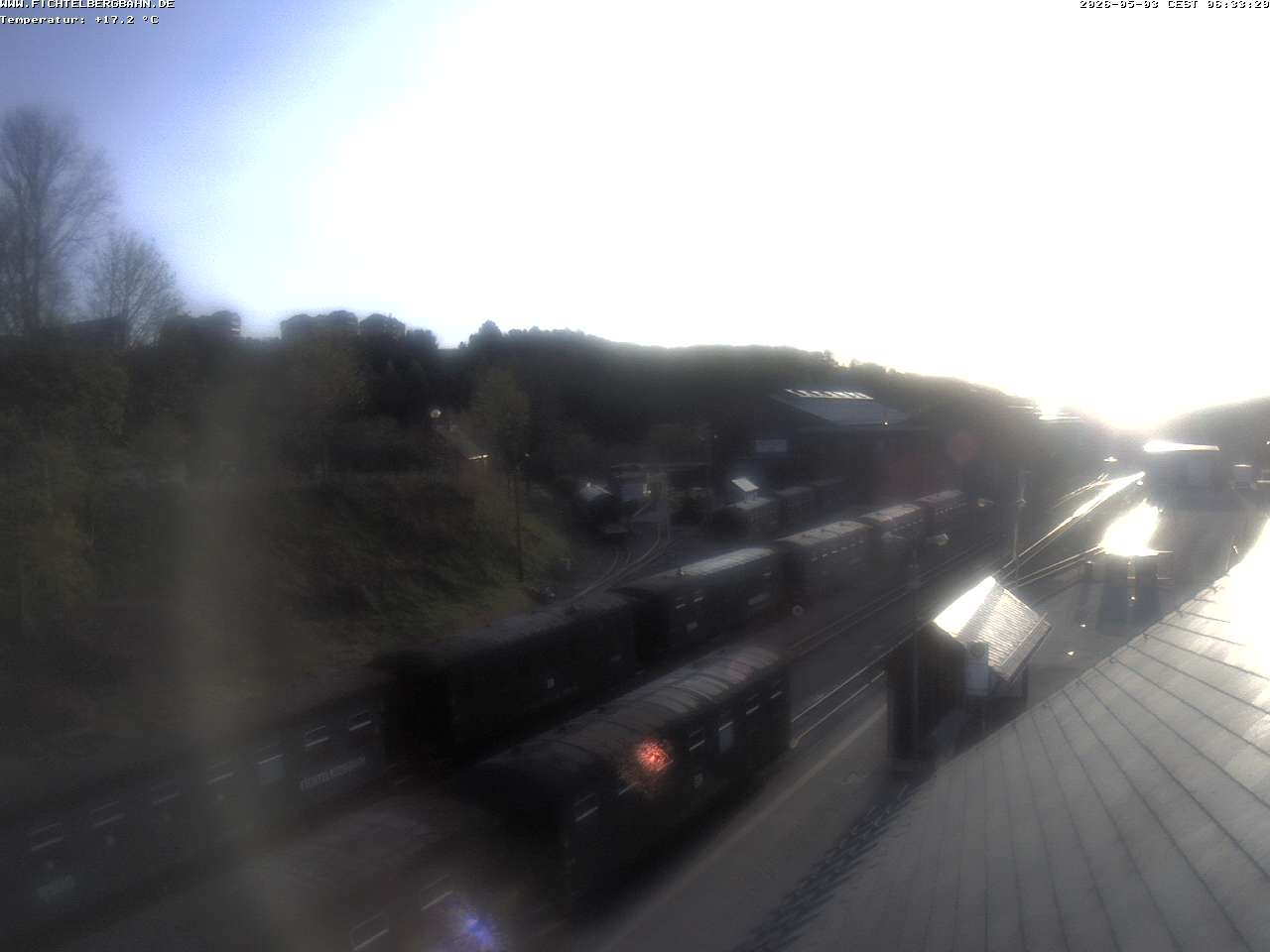 Archiv Foto Webcam Oberwiesenthal Bahnhof