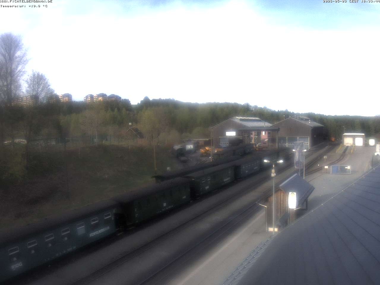 Archiv Foto Webcam Oberwiesenthal Bahnhof
