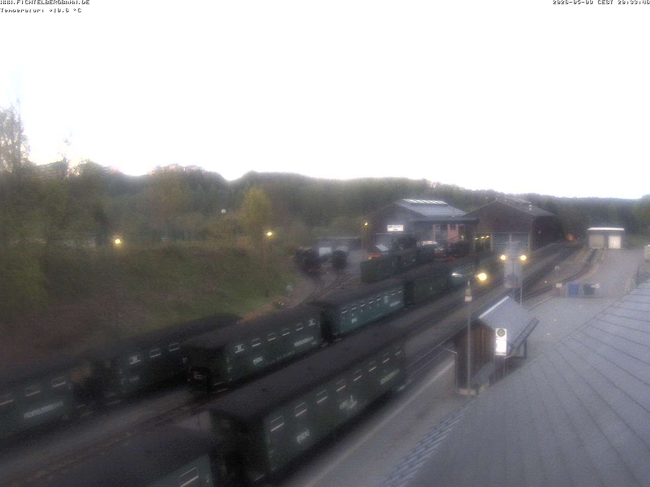Archiv Foto Webcam Oberwiesenthal Bahnhof