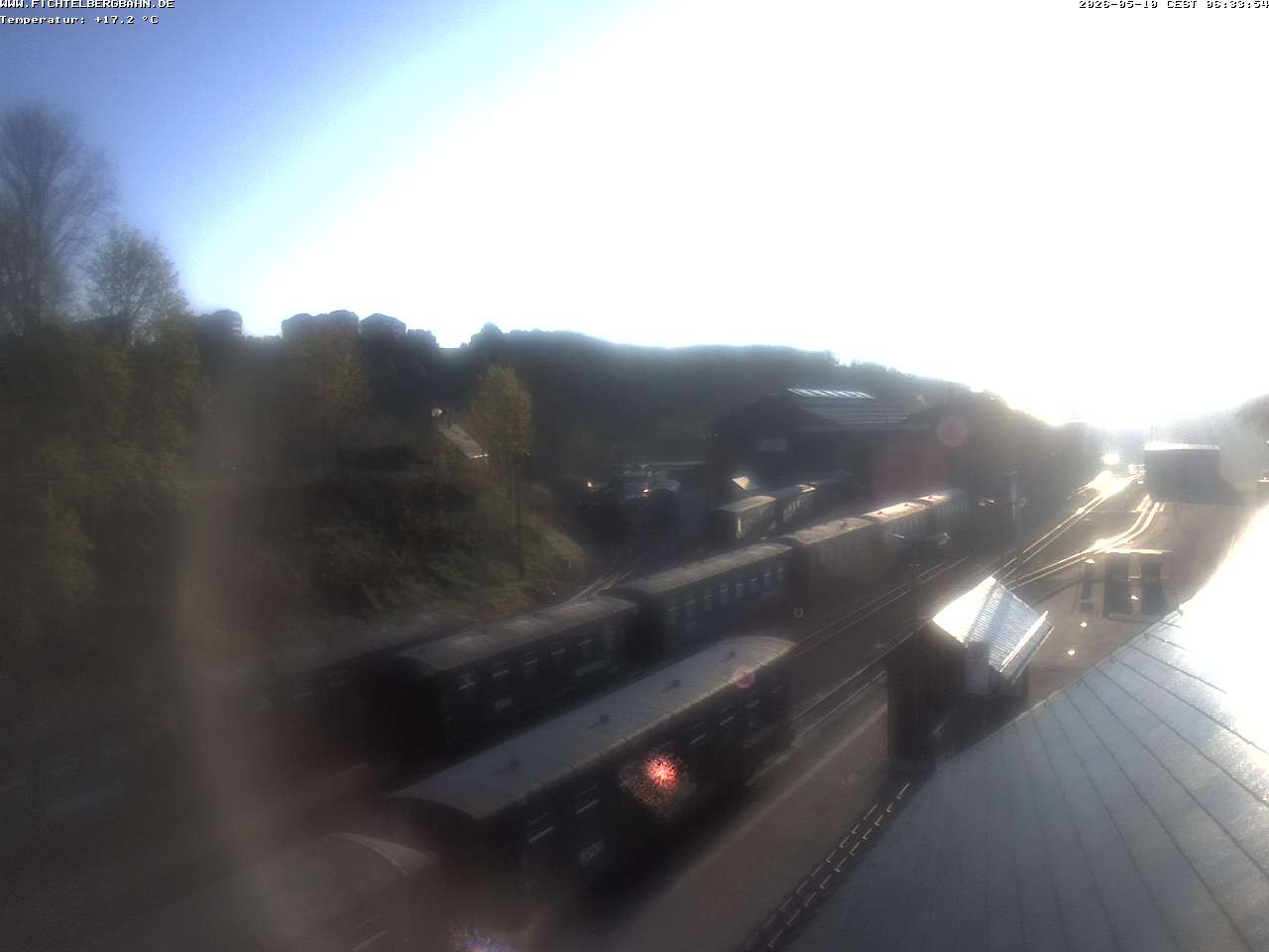 Archiv Foto Webcam Oberwiesenthal Bahnhof