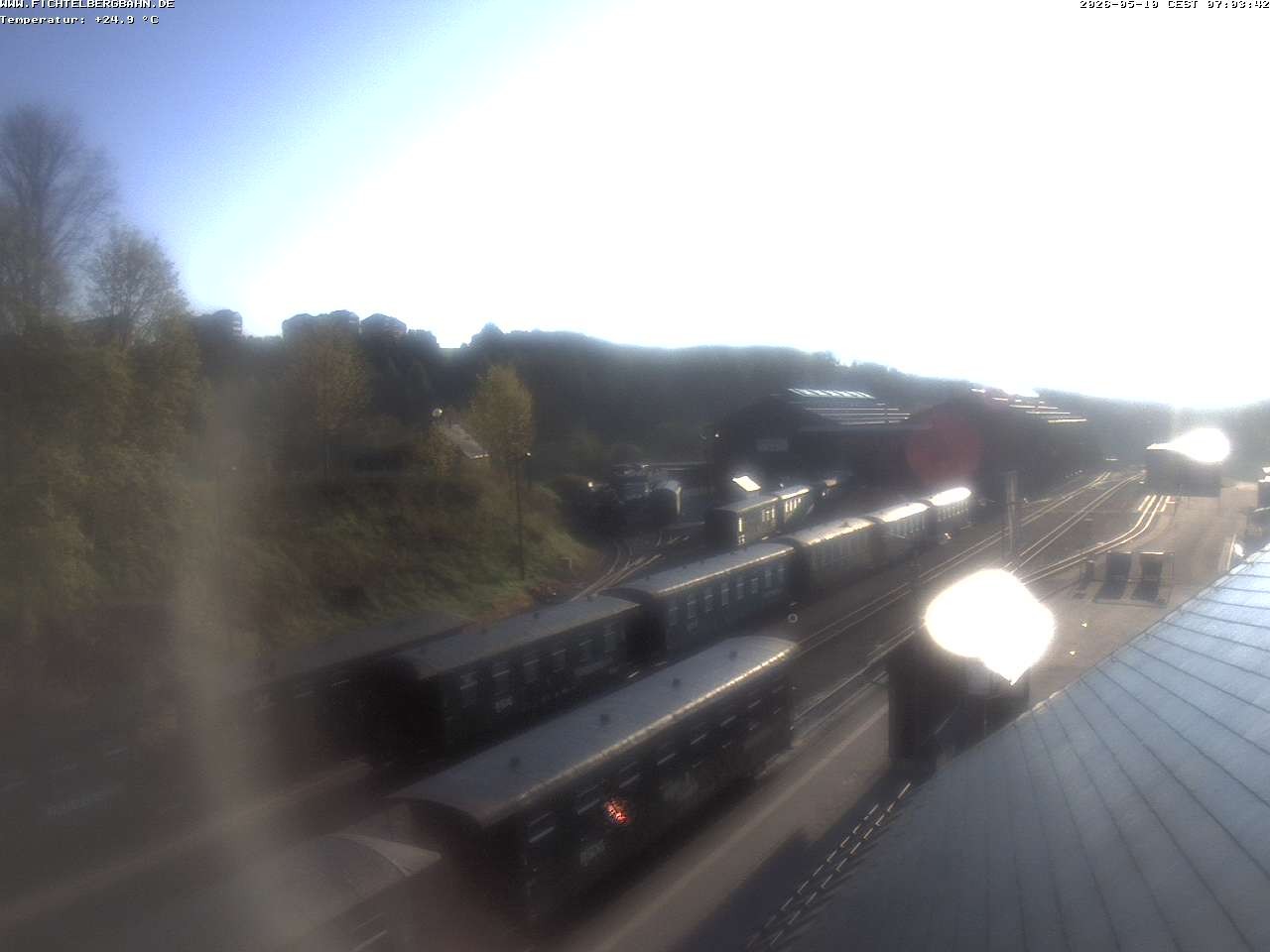 Archiv Foto Webcam Oberwiesenthal Bahnhof