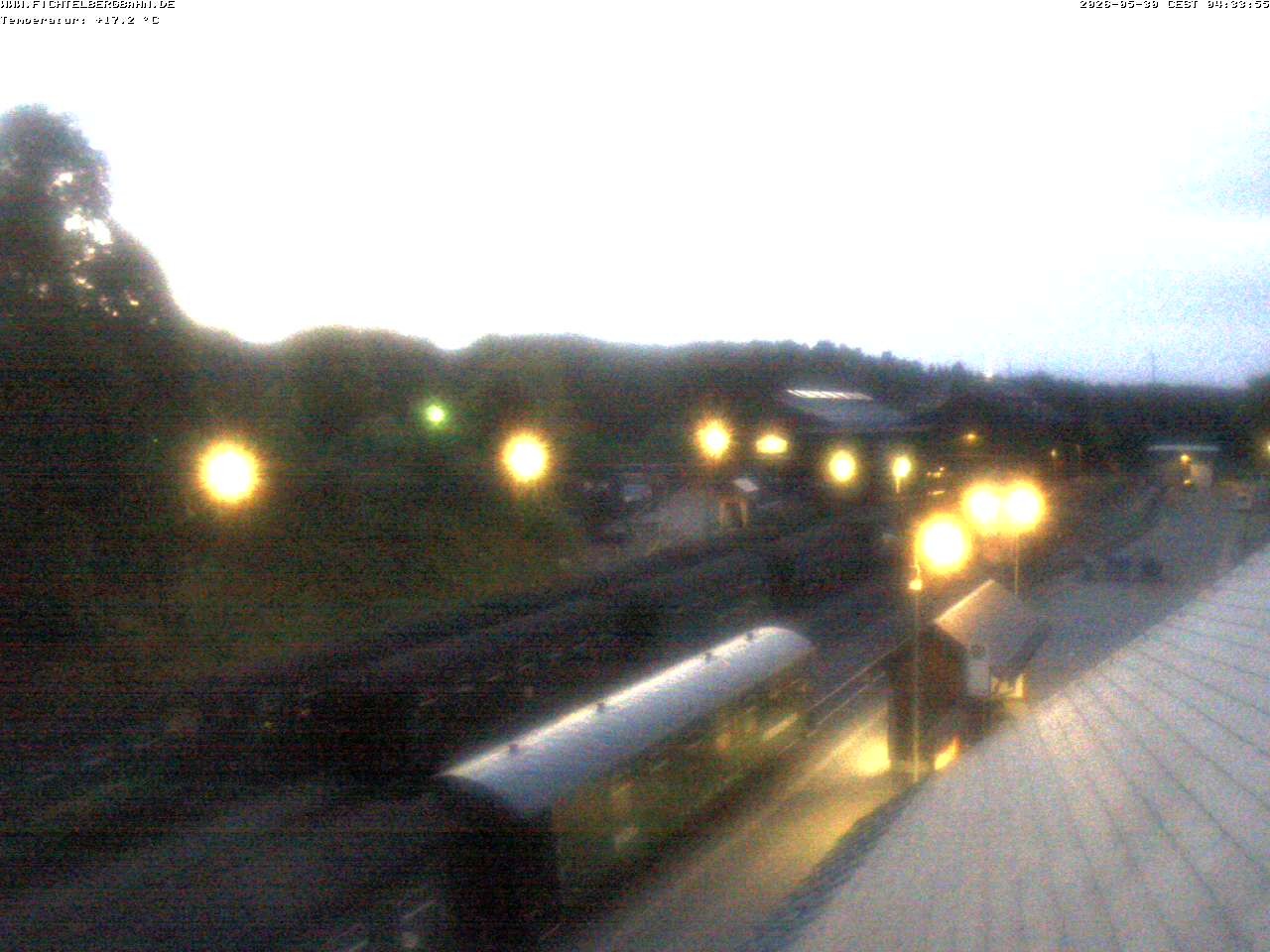 Archiv Foto Webcam Oberwiesenthal Bahnhof