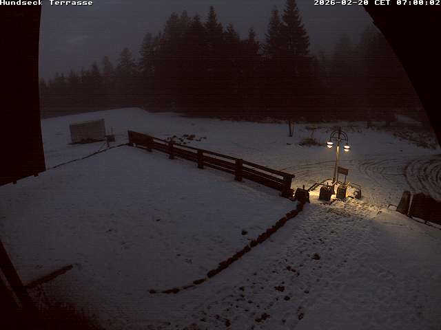 Archiv Foto Webcam Bühlertallift Hundseck - Terrasse